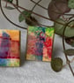 Old Tartan,Stainless steel post earrings  - Image 3