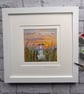 Framed textile dog picture.. keep your face always to the sunshine! - Image 4