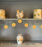 Yellow Small Flower Garland Bunting  - Image 1