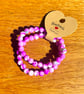 Handmade Set of 2 Beaded Bracelets – Colourful Summer & Holiday Accessories