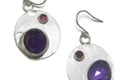 Gemstone earrings