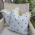 Sophie Allport Bumble Bee Cushion Cover