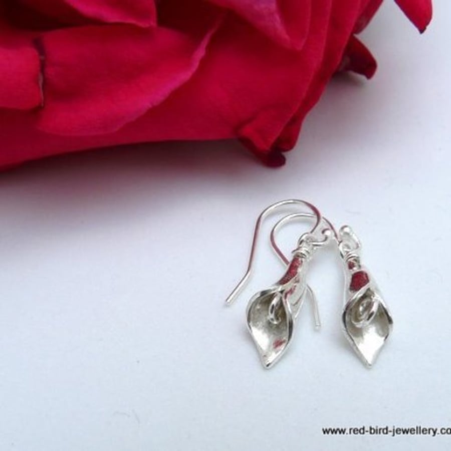 Arum or Calla Lily Earrings