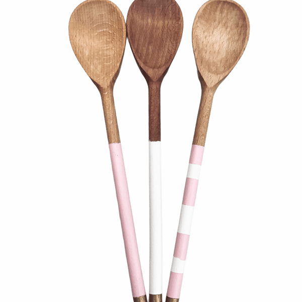 Hand painted wooden spoons 