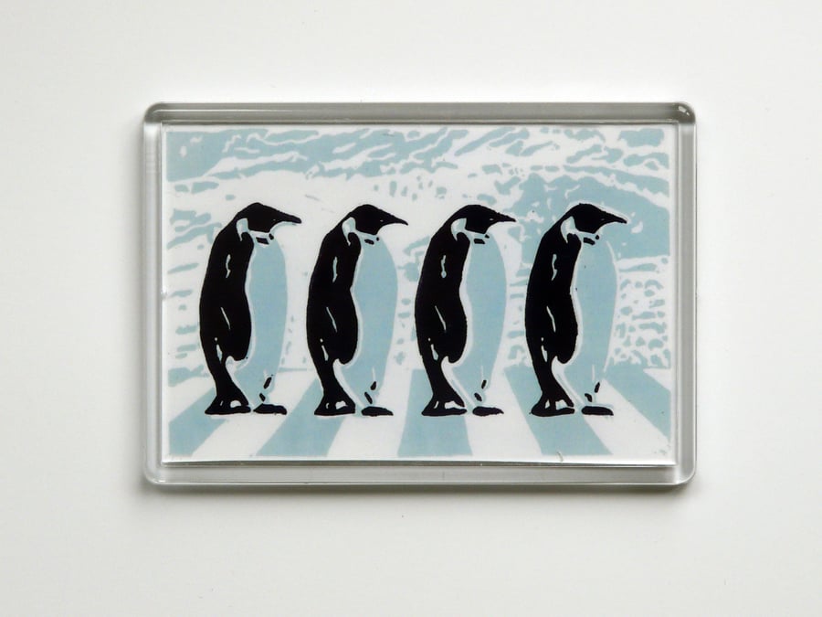 Penguins Fridge Magnet