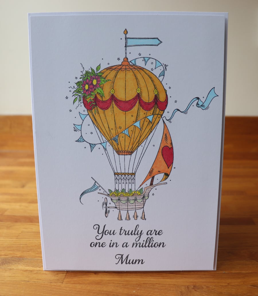 Mum's Hot air Balloon Ride.