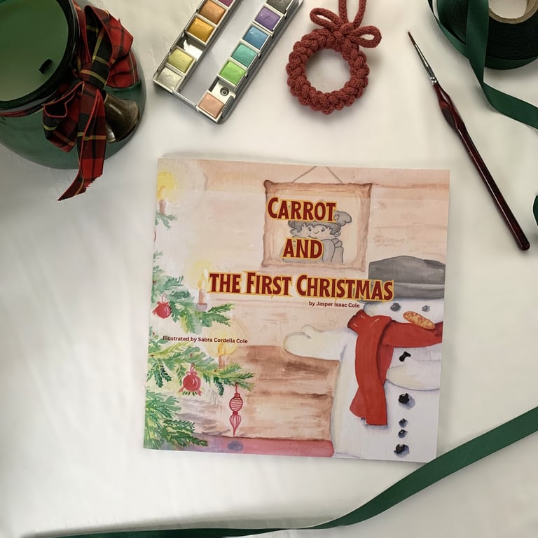 Carrot and the First Christmas - Children's picture book