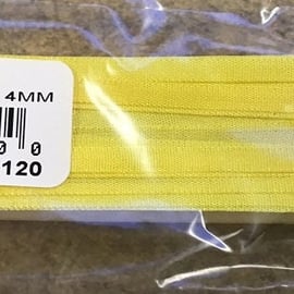 YLI Silk Ribbon 4mm Wide x 3m Long Bright Yellow 120