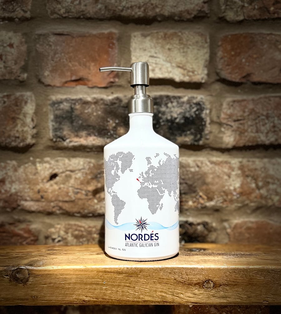 Gin Bottle Soap Dispenser 