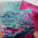 art notebook or journal