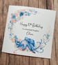 Personalised Birthday octopus Card for Her Happy Birthday Granddaughter Daughter - Image 3