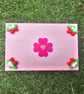 Pink Strawberry Jewellery Box - Handmade Floral Keepsake Box - Romantic Gift -  - Image 2