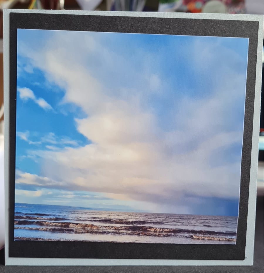 Seascape Photo Card