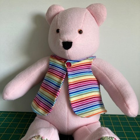 Soft and cuddly pink teddy bear. Ideal gift sure to be loved by young and old.