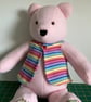 Soft and cuddly pink teddy bear. Ideal gift sure to be loved by young and old.
