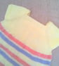 Simple Classic Hand Knitted Baby Dress, New Baby Gift, Baby Shower Gift - Image 5