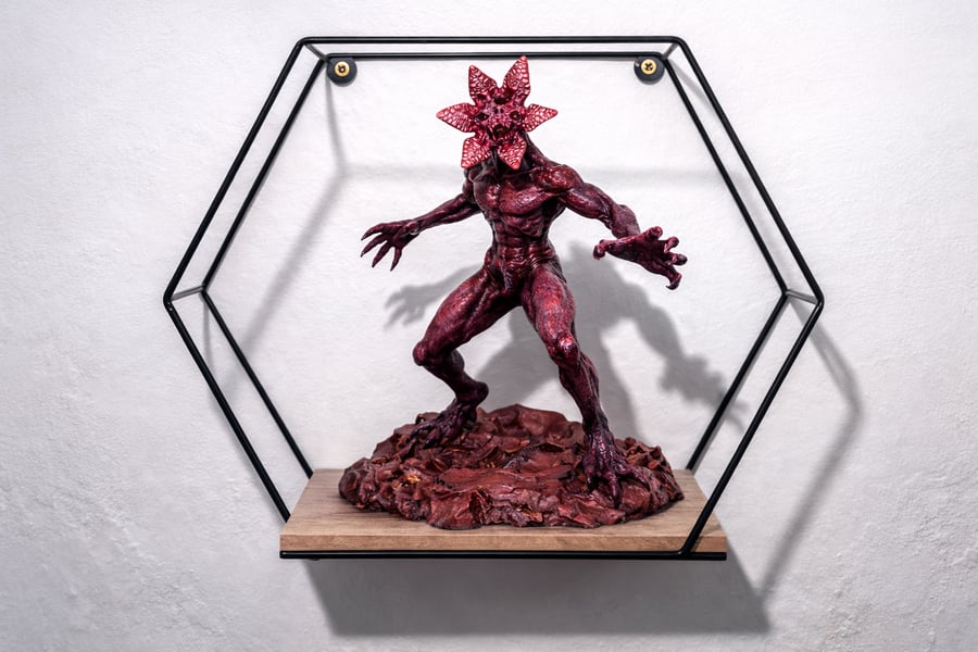 Demogorgon 3D Printed Figure Hand Painted Horror Display Model 200mm x 180mm