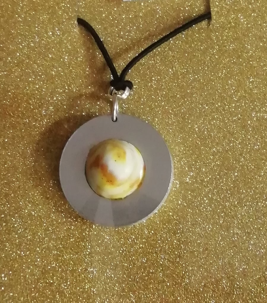 Clay pendant 