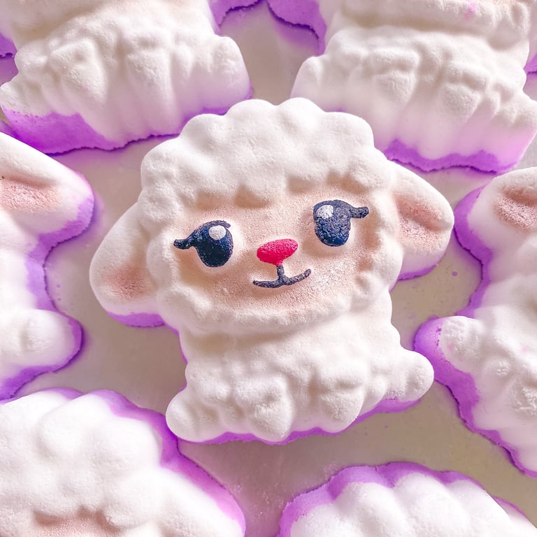 Fluffy Sheep Bath Bomb