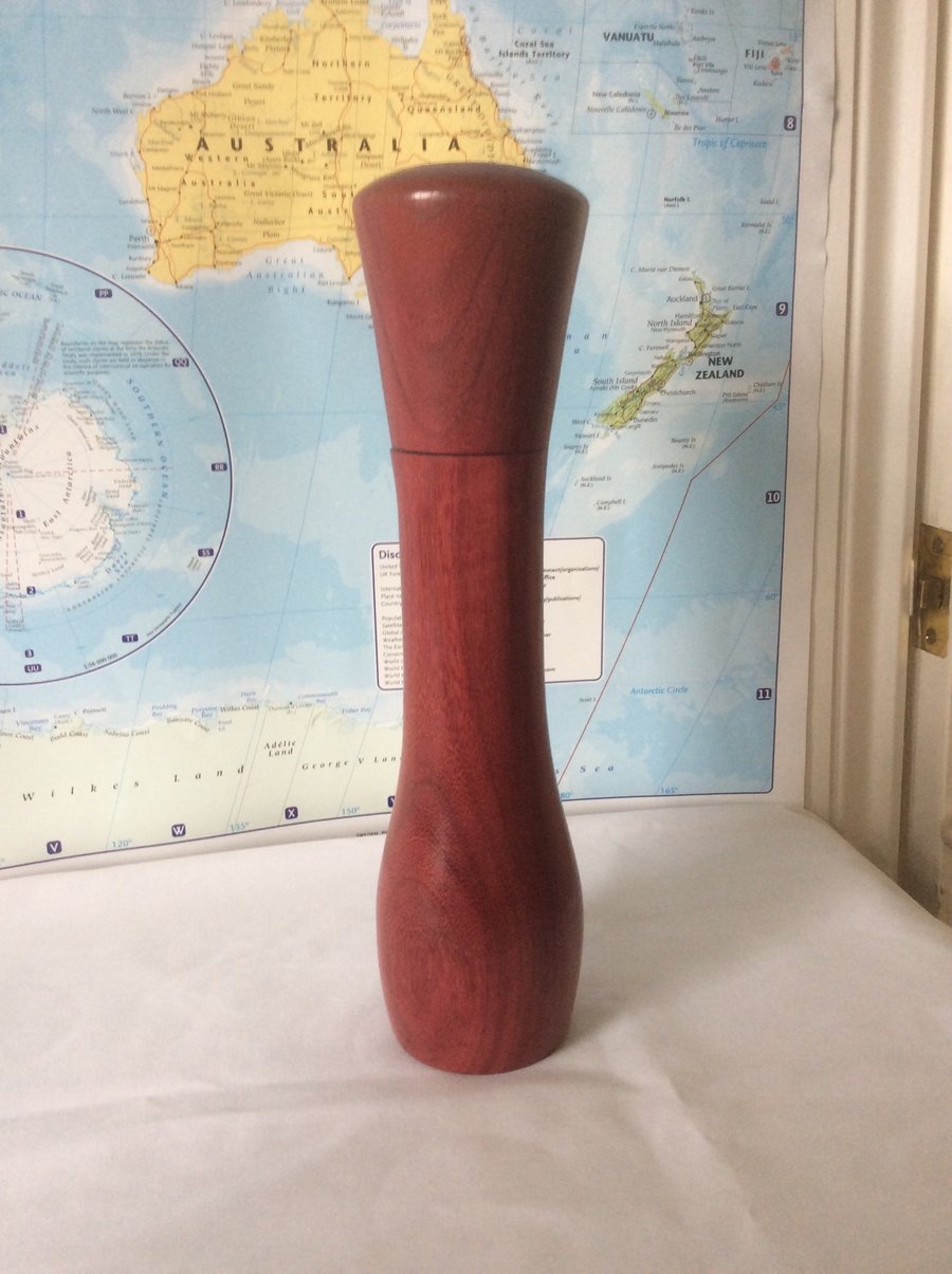 Purple Heart Pepper Mill