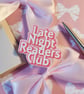 Late Night Readers Club - Book Sticker - Image 1