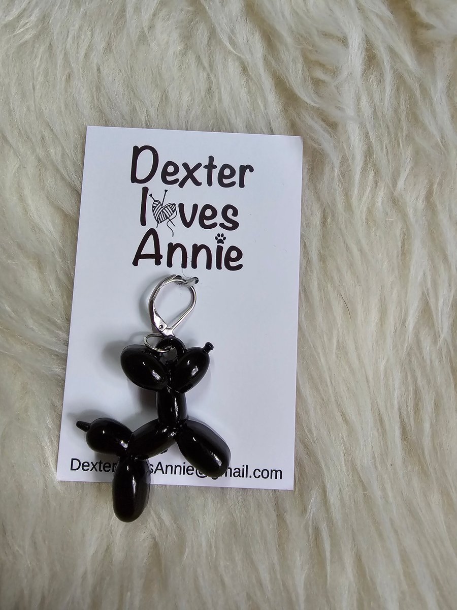 Balloon dog progress keeper - black