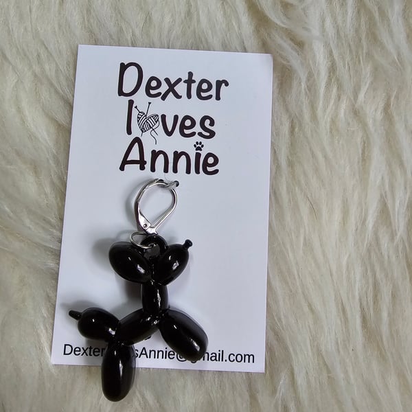 Balloon dog progress keeper - black