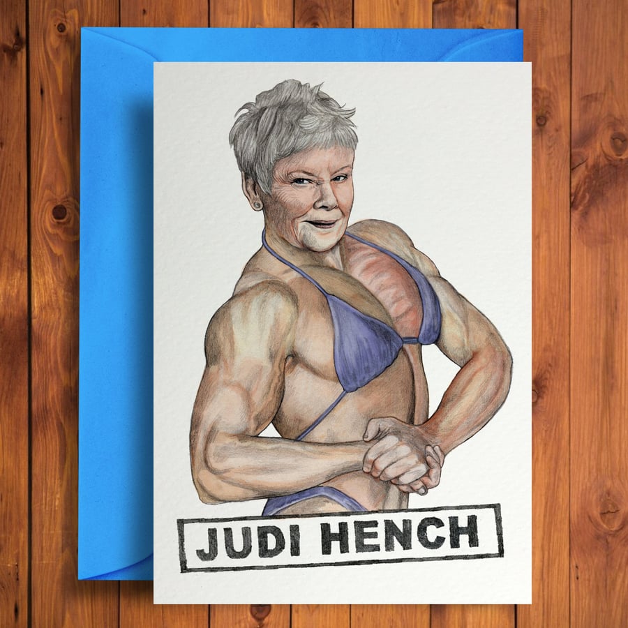 Judi Hench - Funny Birthday Card
