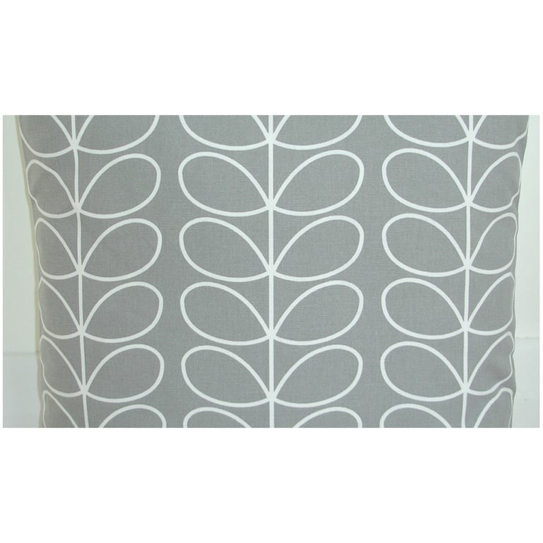 Placemat Light Grey Stem Leaves Place Mat 16"x12" Silver