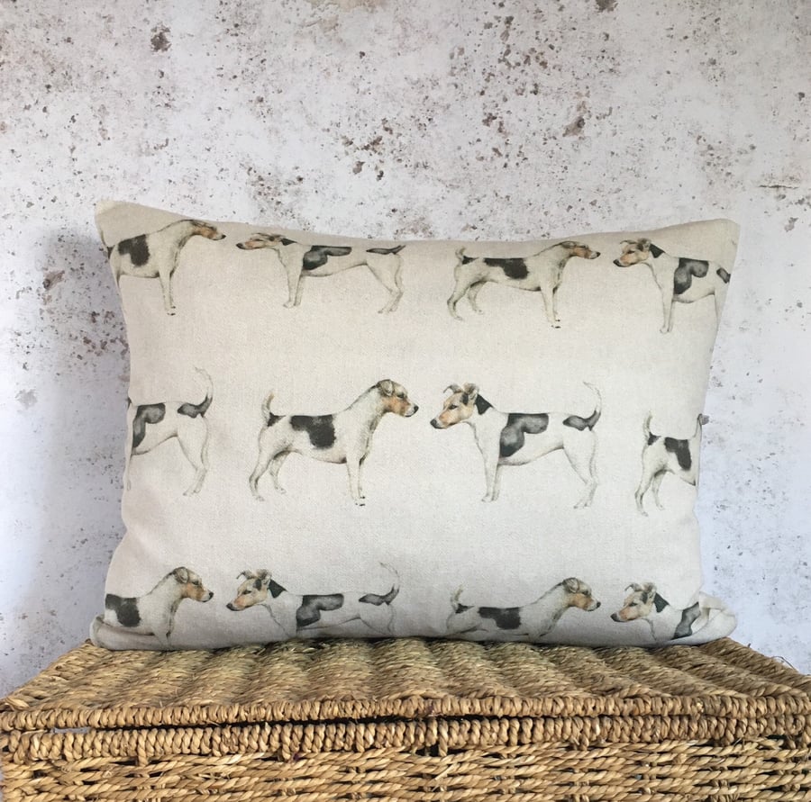 Parsons Jack Russell Terrier Cushion Cover