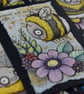 summer bee - original collaged aceo - Image 2