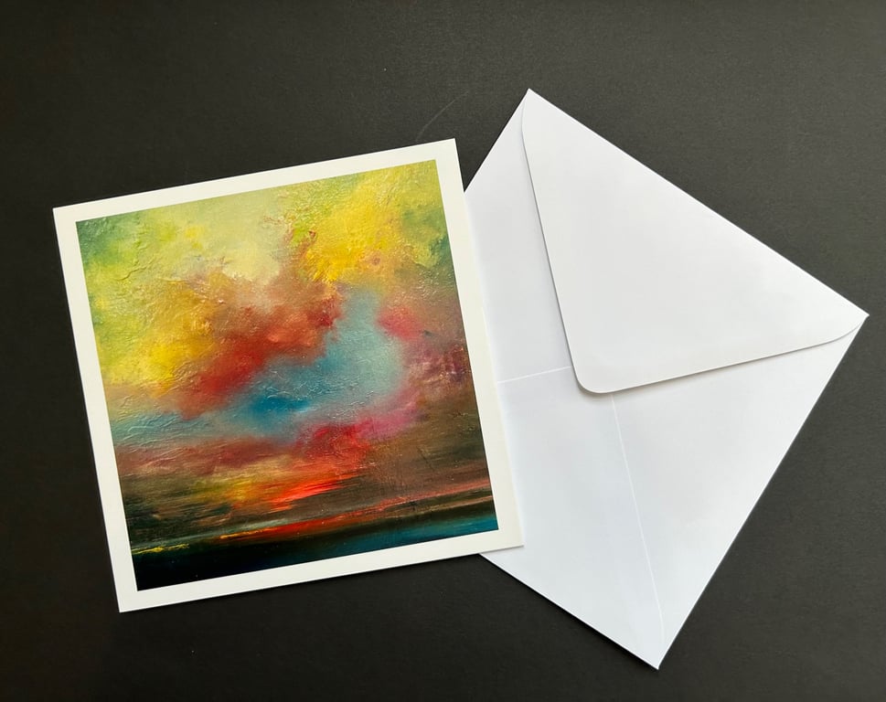 When We Met - Greeting Card (Art)