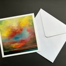 When We Met - Greeting Card (Art)
