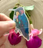 Cute Sparkly Hummingbird Stickers - Image 2