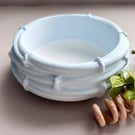 Pale Blue Birds Nest Bowl  - Home Decor