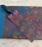 HANDMADE WATERCOLOUR MARBLED SKETCHBOOK - Image 7