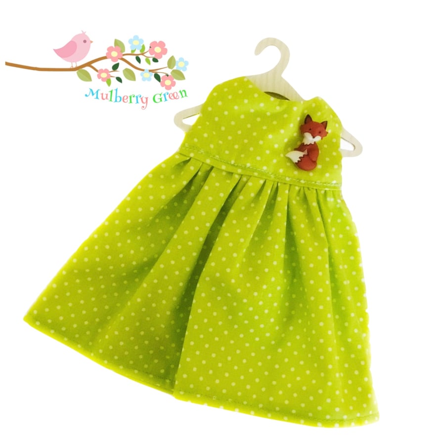 Reduced - Green Spot Dress
