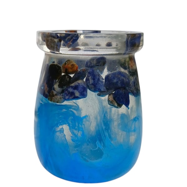 Lapis Lazuli Tideglass Mini Vase