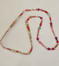 Textile Bead Necklace - Image 1