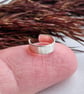 Sterling Silver Ear Cuff - Hammer Textured - 3mm  - Image 9