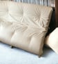 Wooden Futon Frame Rustic Sofa Bed Reclaimed Wood THE NOTTINGHAM - Image 5