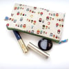 Cute Russian Doll Make Up Bag / Pencil Case