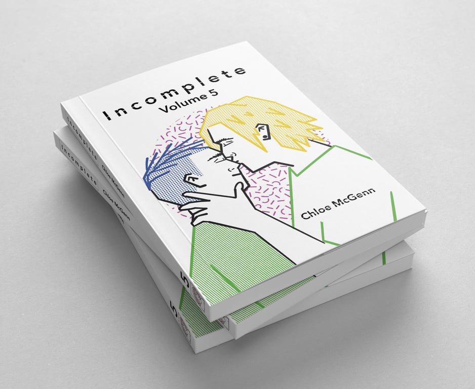 Incomplete volume 5 - a graphic novel about LGBT issues and disability 
