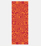 268D - Geometry Cross Stitch Pattern: Alexander Girard Tribal Art ORANGE RED - Image 2