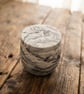 Black & White Marble Effect Starry Jar - Image 3