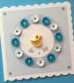 Baby boy quilled card - Image 2