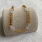 Champagne & Ice necklace 