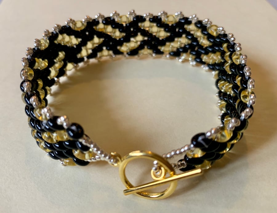 Black & Gold Bracelet