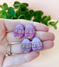 Handmade Easter Jewellery, Easter Egg Earrings, Choose Style