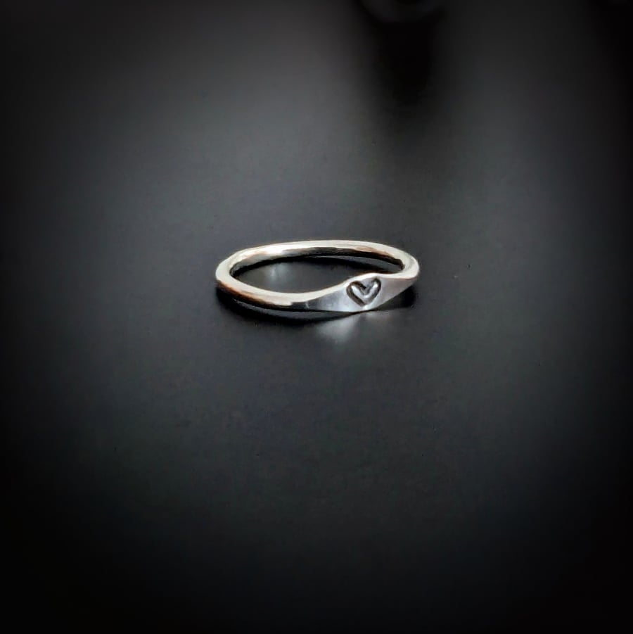 Sterling Silver Heart ring